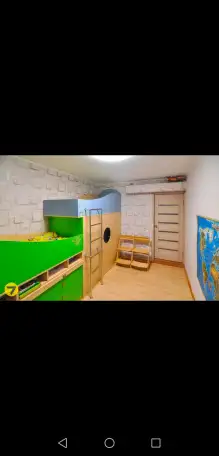 Детская кровать шкаф комод стол 4 в 1, фотография 1