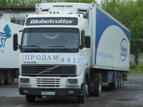 Седельный тягач Volvo FH 12 + РЕФ Schmitz    , фотография 1