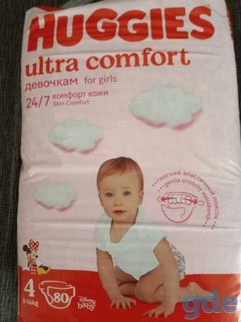 Подгузники Huggies Ultra Comfortкг), фотография 1