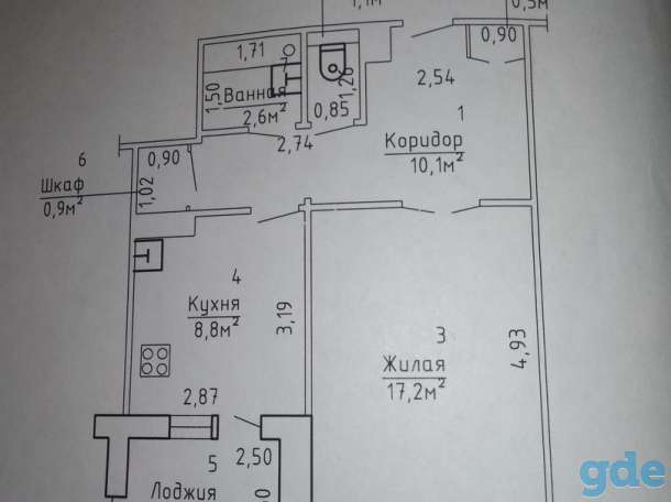 Продается 1-комнатная квартира, ул.Орджоникидзе, фотография 1