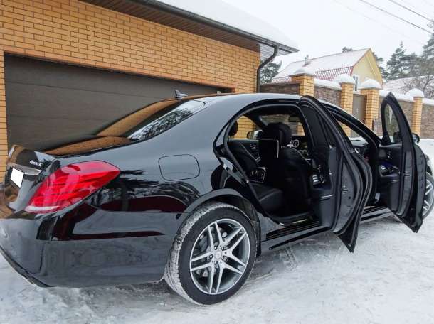 Аренда авто с водителем в Минске. Mercedes W222 S500 Long., фотография 4