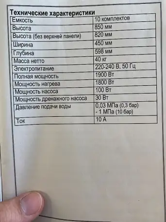 Посудомоечная машина, фотография 6