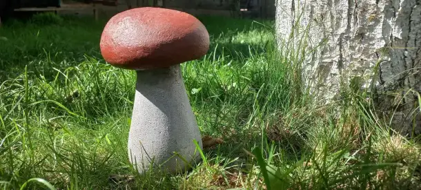садовая фигурка грибок, фотография 4