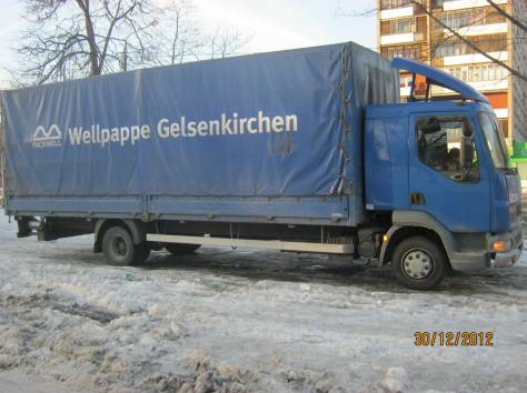 Грузоперевозки DAF 5-7т.45куб.м. ГИДРОБОРТ, фотография 1