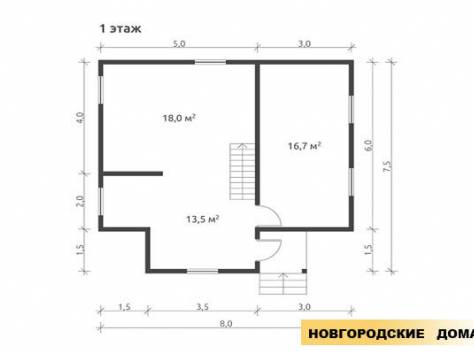 Дом из бруса под ключ, фотография 5