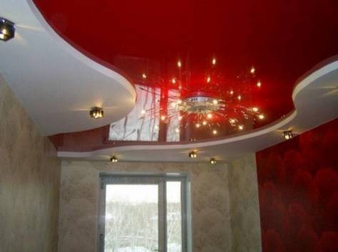 Натяжные потолки и стены, фотография 1