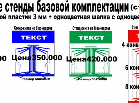 Стенды для бюджетных организаций, фотография 4