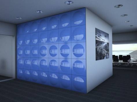 Гипсовая 3D панель «Сфера», фотография 1