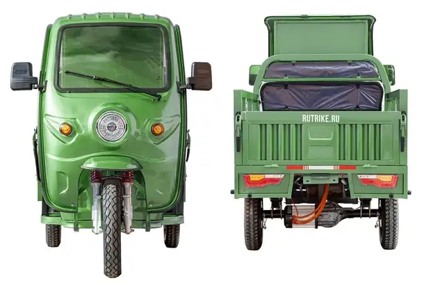 Грузовой электротрицикл rutrike глобус 1500 60v/1000w, фотография 4