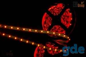 Открытая светодиодная лента SMD 3528 60LED/m IP33 12V Красный, фотография 1