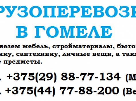 Грузоперевозки Гомель, РБ, фотография 1