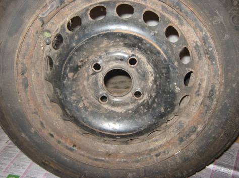 Продам резину зимнюю с дисками 165/65 R14 Nexen, фотография 2