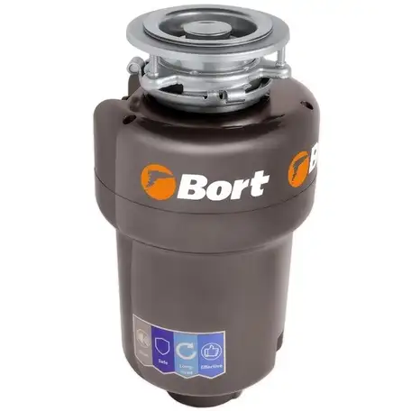 Измельчитель пищевых отходов bort titan max power, фотография 1
