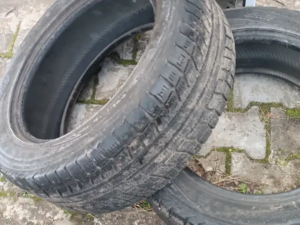 Шины зимние пара 205/55 R16 5-6 мм протектор Белка, фотография 1