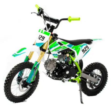 Питбайк motoland tcx125 e 17/14 зеленый, фотография 1