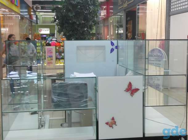 Торговый островок с LED подсветкой 5м.кв., фотография 1