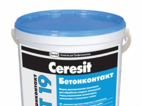 Грунтовка адгезионная Ceresit CT19 