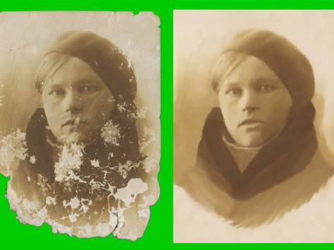 Помогу с восстановлением и ретушью старых фотографий, фотография 9