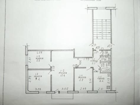 продам 4-х комнатную квартиру, г Старые Дороги ул Армейская, фотография 2
