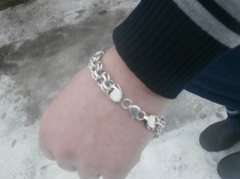 продам серебряный браслет, фотография 1