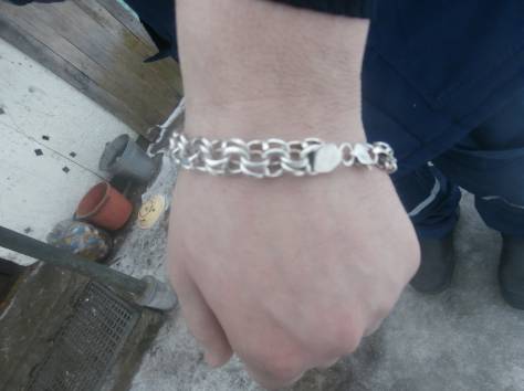 продам серебряный браслет, фотография 2