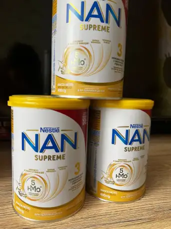 Продам детскую смесь гипоалергенную NAN SUPREME 3, фотография 1