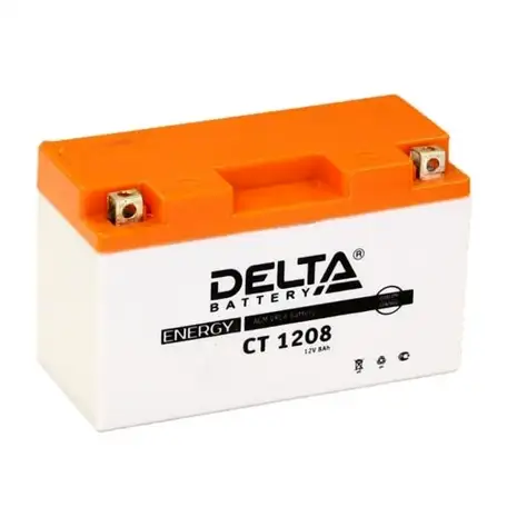 Аккумулятор delta ct1208 12v 8ah, фотография 1