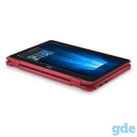 Dell Inspiron 2-in-1,11.6 Ноутбук, сенсорный экран, Intel Celeron N3060 2GB, 32 ГБ eMMC, фотография 2