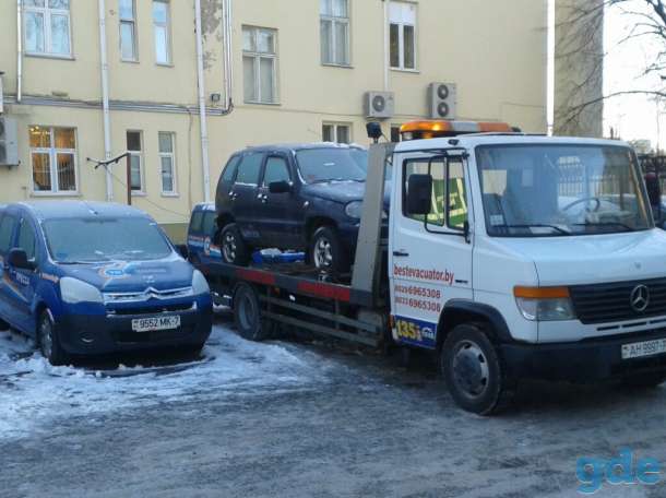 Эвакуатор (автопомощь) Минск Беларусь Россия 24/7 до 3.5 тон, фотография 4