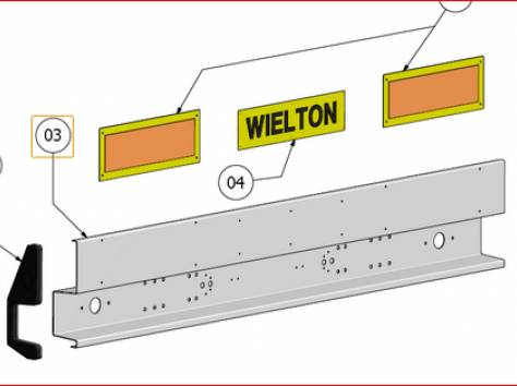 Запчасти на Wielton, фотография 8