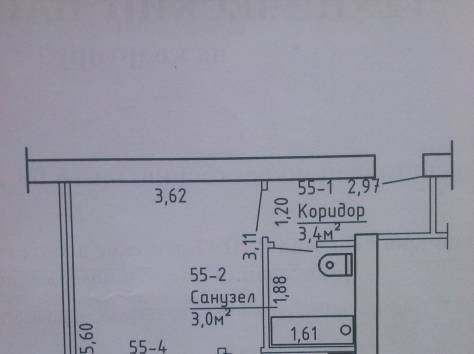 Продаётся однокомнатная квартира в городе Барановичи, фотография 6