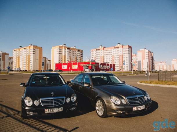 Свадебный кортеж Mercedes-Benz E-CLass, фотография 5