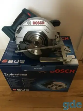 Пила дисковая Bosch GKS 18V-57, фотография 1