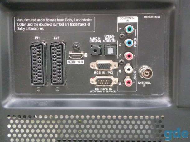 Телевизор LG 42 дюйма (плазменный), фотография 6