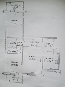 Продаю 3-х комнатную квартиру в Гомеле, Мазурова 83, фотография 1