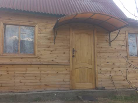 Навесы, козырьки из поликарбоната, летний душ, фотография 5