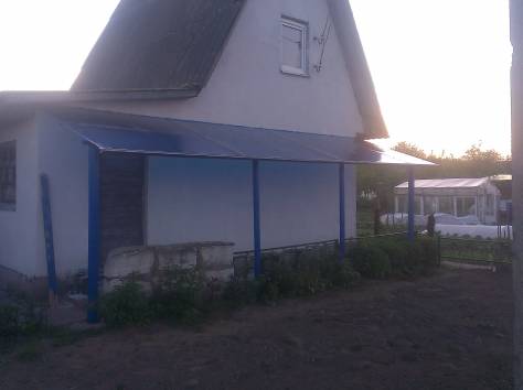 Навесы, козырьки из поликарбоната, летний душ, фотография 6