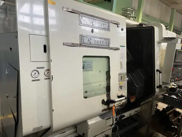 Токарный станок TNC-N200DST с ЧПУ Fanuc (с контршпинделем), фотография 1