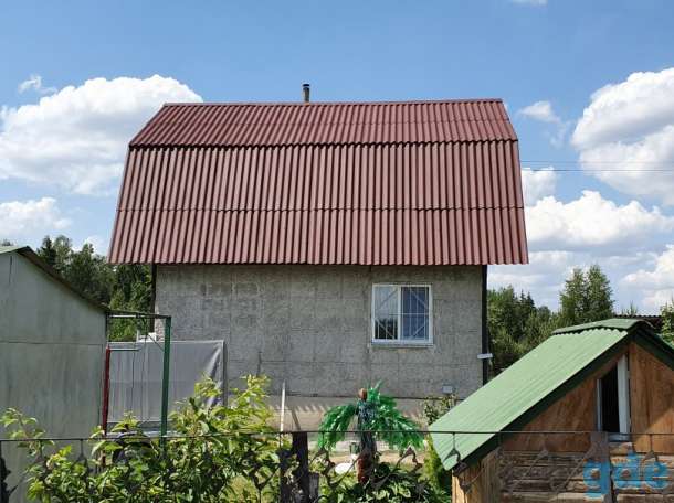 Чистка и покраска шиферных крыш, фотография 2