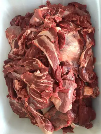 Котлетное мясо говядины для кормов, фотография 1