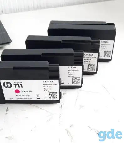 Картриджи HP 711 ОРИГИНАЛЬНЫЕ. НОВЫЕ И Б.У, фотография 3
