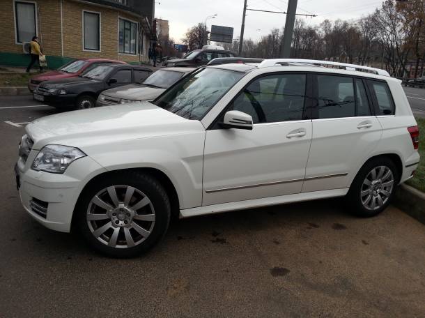 Продаю внедорожник Мерседес-Бенц GLK 350 ,белый 272 л.с. акпп-7ст.2режима, фотография 1