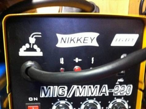 СВАРОЧНЫЙ АППАРАТ NIKKEY MIG/MMA-220 IGBT, фотография 1