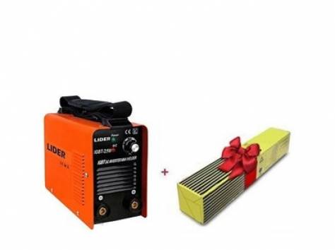 СВАРОЧНЫЙ АППАРАТ LIDER IGBT-250 + подарок, фотография 1