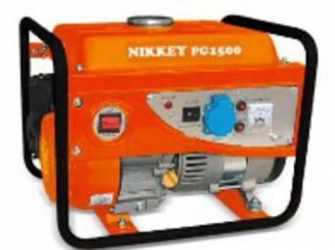 ГЕНЕРАТОР NIKKEY PG 1500 220V, фотография 1