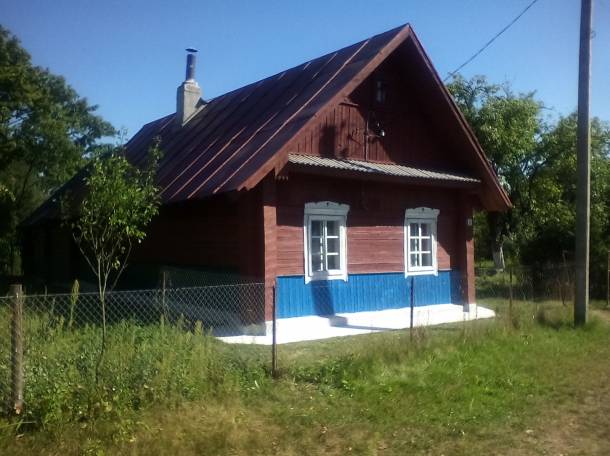 дом бревенчатый ошелёванный в деревне Мядельского р-на, фотография 3
