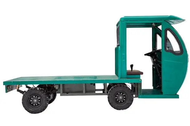 Платформенная тележка электрическая rutrike маршрут, фотография 3
