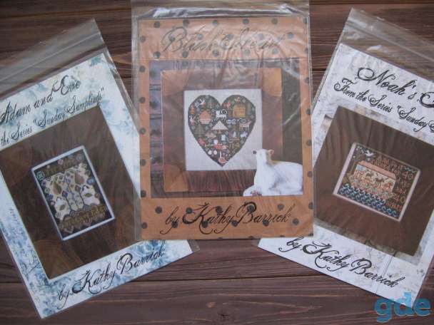 KATHY BARRICK Black Heart схема для вышивания США, фотография 4