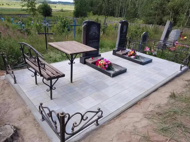 Благоустройство мест захоронений под ключ в г. Белыничи и в областных центрах, фотография 4