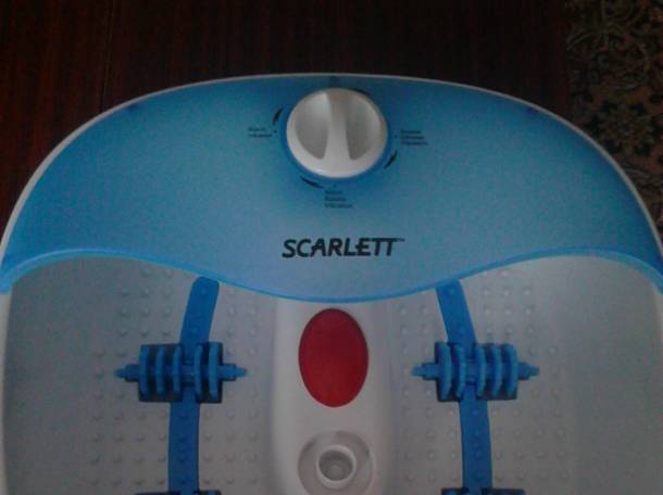 Продам гидромассажная ванна для ног «scarlett» 2014, фотография 1